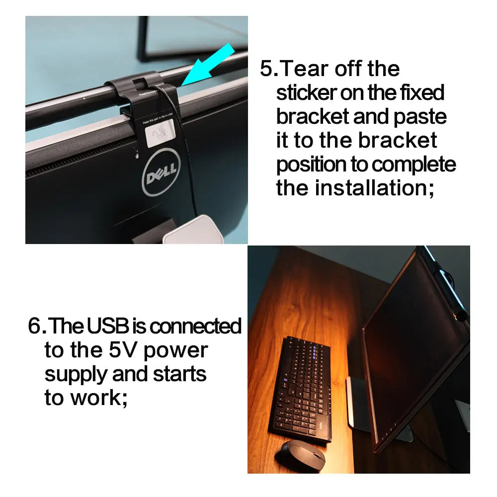 Lampe de bureau pour moniteur.