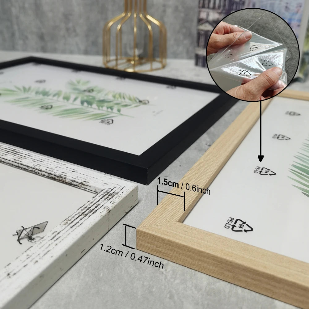 Cadre en bois pour image ou photo.