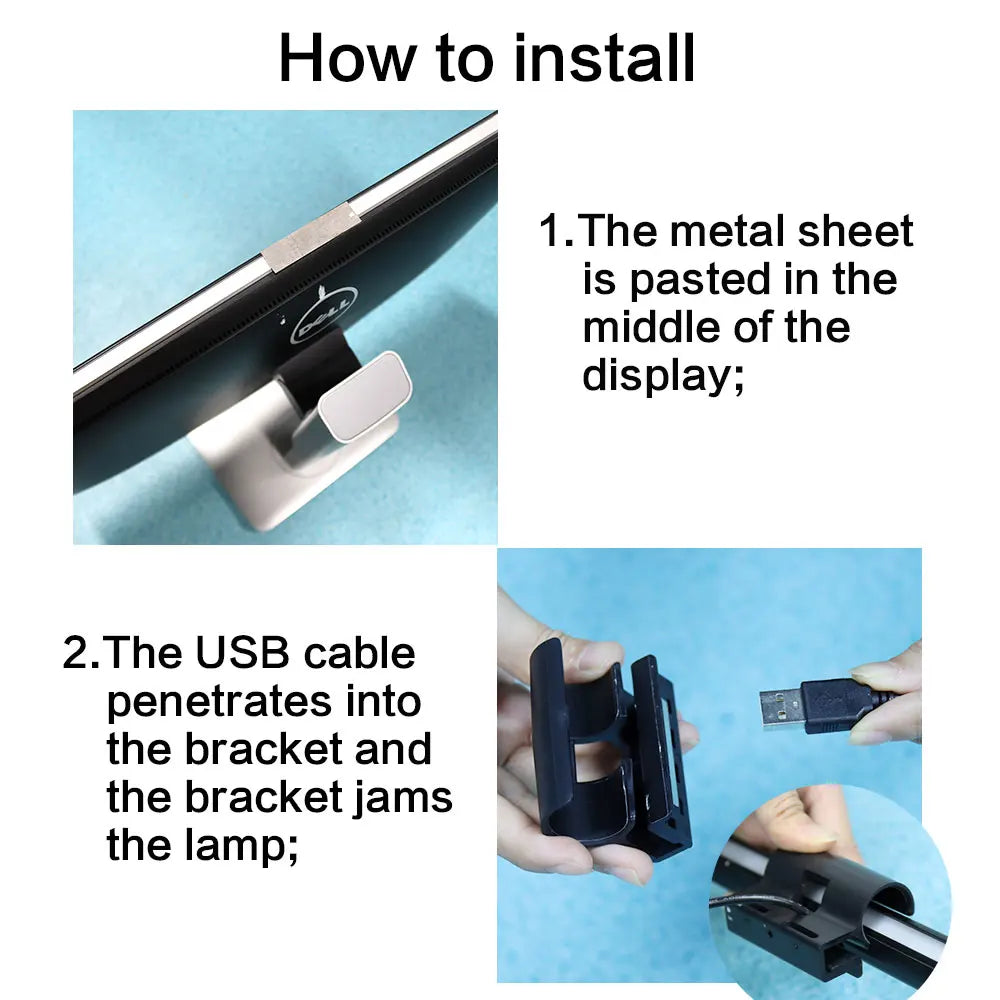 Lampe de bureau pour moniteur.